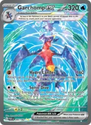 Reference image of Garchomp ex, Paradox Rift