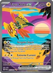 Reference image of Tapu Koko ex, Paradox Rift