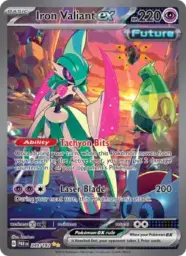 Reference image of Iron Valiant ex, Paradox Rift