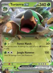 Reference image of Torterra ex, Temporal Forces