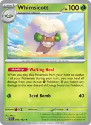 Reference image of Whimsicott, Temporal Forces