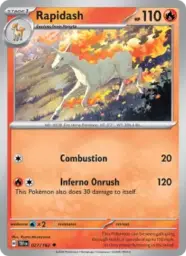 Reference image of Rapidash, Temporal Forces