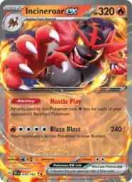 Reference image of Incineroar ex, Temporal Forces