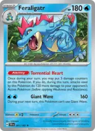Reference image of Feraligatr, Temporal Forces