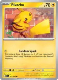 Reference image of Pikachu, Temporal Forces