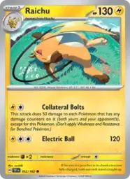 Reference image of Raichu, Temporal Forces