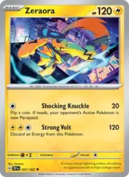 Reference image of Zeraora, Temporal Forces