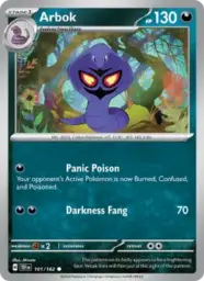 Reference image of Arbok, Temporal Forces