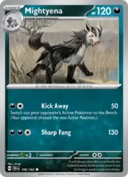 Reference image of Mightyena, Temporal Forces