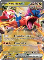 Reference image of Koraidon ex, Temporal Forces