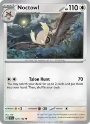 Reference image of Noctowl, Temporal Forces