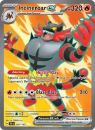 Reference image of Incineroar ex, Temporal Forces
