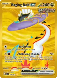 Reference image of Raging Bolt ex, Temporal Forces