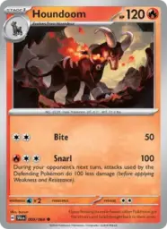 Reference image of Houndoom, Shrouded Fable