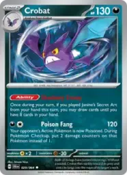 Reference image of Crobat, Shrouded Fable