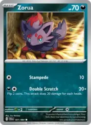 Reference image of Zorua, Shrouded Fable