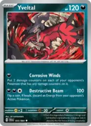 Reference image of Yveltal, Shrouded Fable
