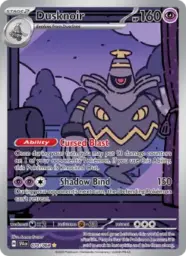Reference image of Dusknoir, Shrouded Fable