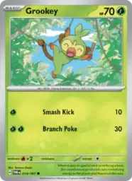 Reference image of Grookey, Twilight Masquerade