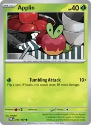 Reference image of Applin, Twilight Masquerade