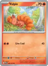 Reference image of Vulpix, Twilight Masquerade