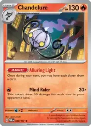 Reference image of Chandelure, Twilight Masquerade
