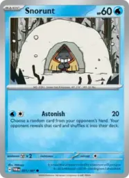 Reference image of Snorunt, Twilight Masquerade