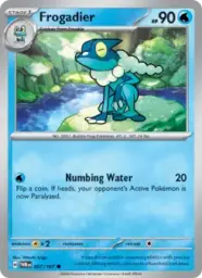 Reference image of Frogadier, Twilight Masquerade