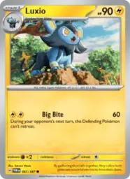 Reference image of Luxio, Twilight Masquerade