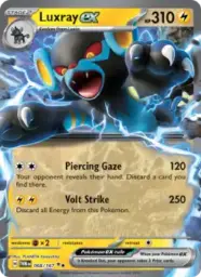 Reference image of Luxray ex, Twilight Masquerade
