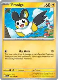 Reference image of Emolga, Twilight Masquerade