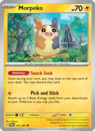 Reference image of Morpeko, Twilight Masquerade