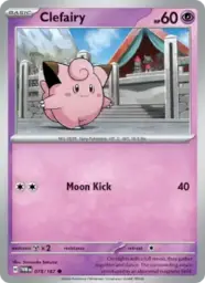 Reference image of Clefairy, Twilight Masquerade