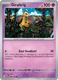Reference image of Girafarig, Twilight Masquerade
