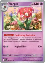Reference image of Florges, Twilight Masquerade