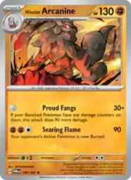 Reference image of Hisuian Arcanine, Twilight Masquerade