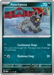 Reference image of Poochyena, Twilight Masquerade