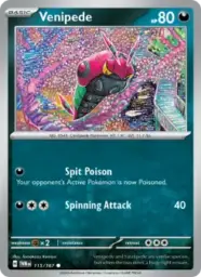 Reference image of Venipede, Twilight Masquerade