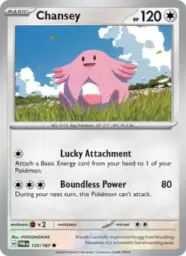 Reference image of Chansey, Twilight Masquerade