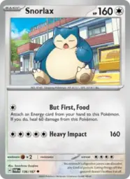 Reference image of Snorlax, Twilight Masquerade