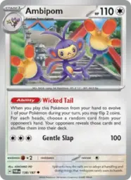 Reference image of Ambipom, Twilight Masquerade