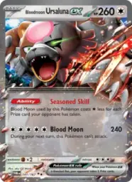 Reference image of Bloodmoon Ursaluna ex, Twilight Masquerade