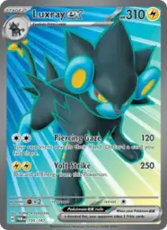 Reference image of Luxray ex, Twilight Masquerade