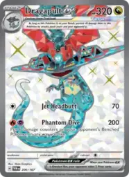 Reference image of Dragapult ex, Twilight Masquerade