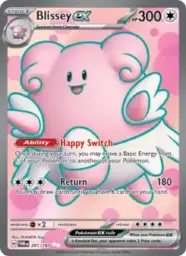 Reference image of Blissey ex, Twilight Masquerade