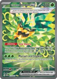 Reference image of Teal Mask Ogerpon ex, Twilight Masquerade