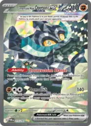 Reference image of Cornerstone Mask Ogerpon ex, Twilight Masquerade