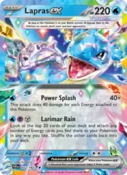 Reference image of Lapras ex, Stellar Crown