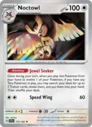 Reference image of Noctowl, Stellar Crown