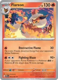Reference image of Flareon, Prismatic Evolutions